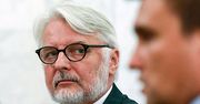 Waszczykowski o rezolucji Parlamentu Europejskiego: pozostaje ją ignorować