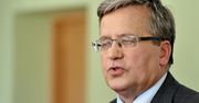 Prezydent Bronisław Komorowski ogłosił decyzję ws. ustawy o in vitro