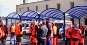 Protest ratowników medycznych w Poznaniu. Bronili zwolnionych kolegów