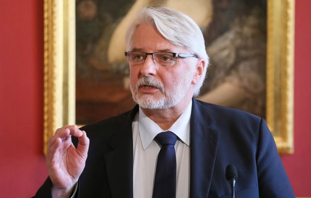 Szef MSZ Witold Waszczykowski: nie jest to polityk popularny w Polsce