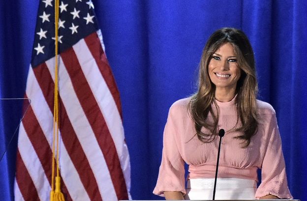 Melania Trump wygłosiła pierwsze od lipca przemówienie