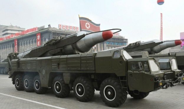 Nieudana próba rakietowa Korei Północnej
