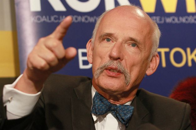 #dziejesienazywo Janusz Korwin-Mikke: nie zostawię łajdakom tych 500 zł