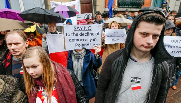 Demonstracje KOD w Berlinie, Brukseli i Londynie
