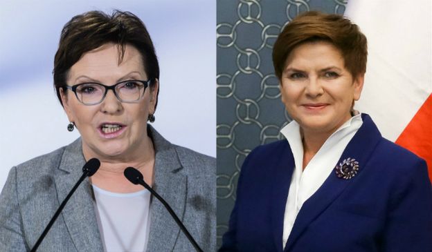 Beata Szydło i Ewa Kopacz o kolei w Radomiu