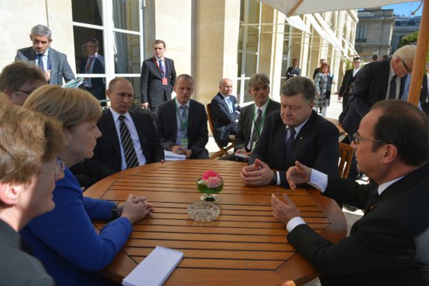 Zakończyły się rozmowy Poroszenki, Hollande'a, Merkel i Putina o Syrii i sytuacji na Ukrainie