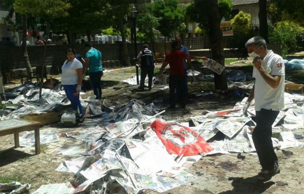 Turcja: zamach terrorystyczny w mieście Suruc, 30 osób nie żyje