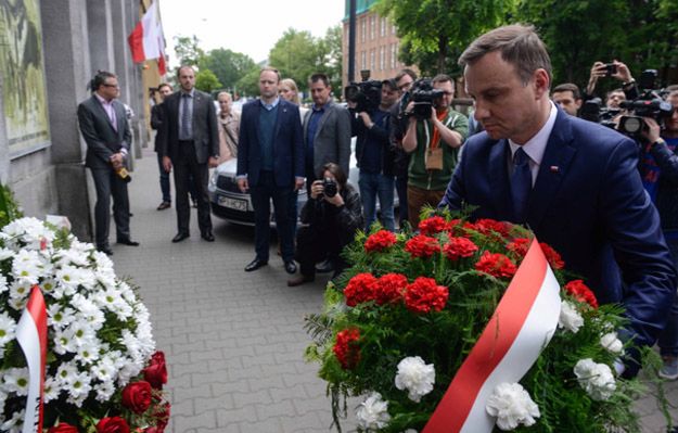 Andrzej Duda oddał hołd rotmistrzowi Witoldowi Pileckiemu w 67. rocznicę śmierci