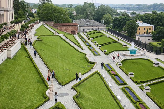 Odtworzono Ogród Górny Zamku Królewskiego w Warszawie