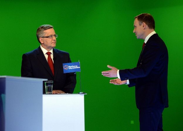 Ostatnia debata między Bronisławem Komorowskim a Andrzejem Dudą