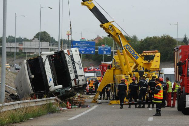 Kara w zawieszeniu dla kierowcy autokaru, który rozbił się we Francji