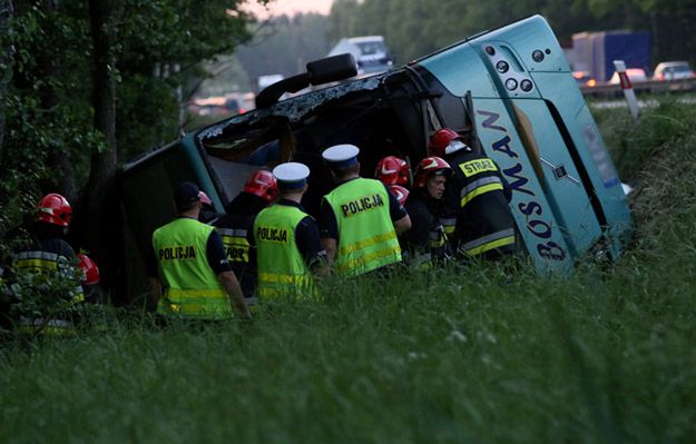 Wypadek w Romanowie - kierowca usłyszał zarzut