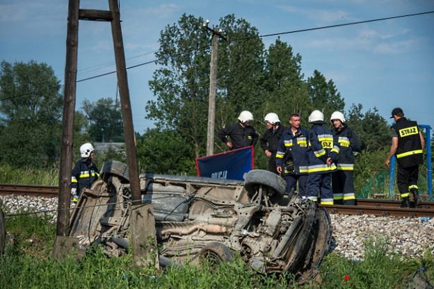 Tragedia na przejeździe - dwójka dzieci nie żyje