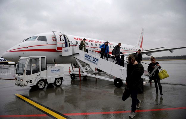 Wrocław: usterka rządowego samolotu, którym przyleciał prezydent Andrzej Duda