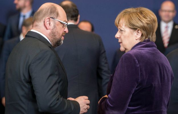 Sondaż przedwyborczy w Niemczech. Martin Schulz dorównuje Angeli Merkel