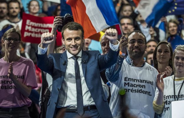 Emannuel Macron zwycięży w II turze wyborów prezydenckich - sondaż