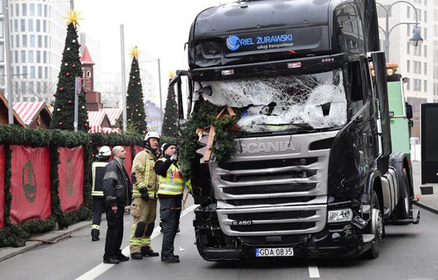 Niemcy oddają ciężarówkę, użytą w zamachu w Berlinie