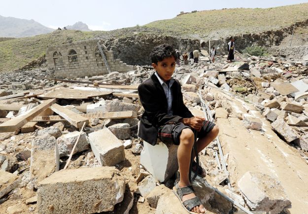 Jemen: 10 dzieci zginęło w nalocie na północy