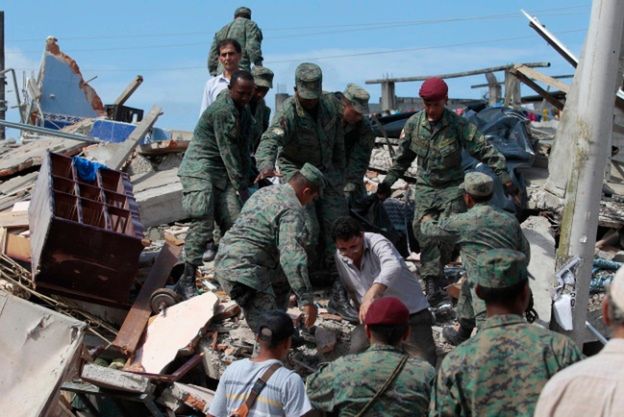 Rośnie liczba ofiar śmiertelnych trzęsienia ziemi w Ekwadorze