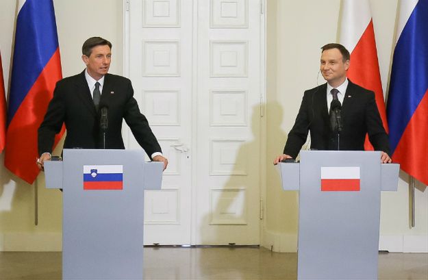 Spotkanie prezydentów Polski i Słowenii. "Uważamy, że dialog z Rosją powinien być prowadzony, ale powinien być prowadzony z pozycji partnerskiej"