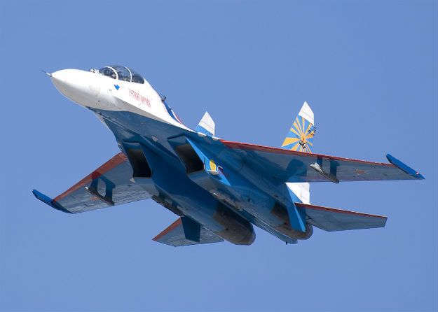 Katastrofa Su-27 pod Moskwą. Pilot nie żyje