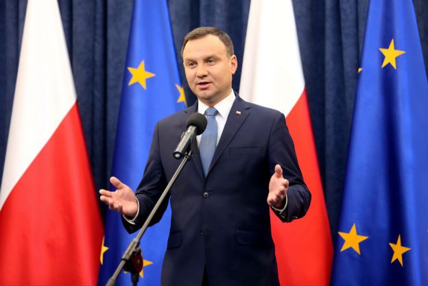 Prezydent Andrzej Duda rozmawiał z prezesem TK w Pałacu Prezydenckim