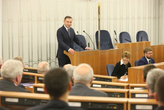 Senackie komisje przeciw projektowi Platformy Obywatelskiej o apel do prezydenta ws. TK