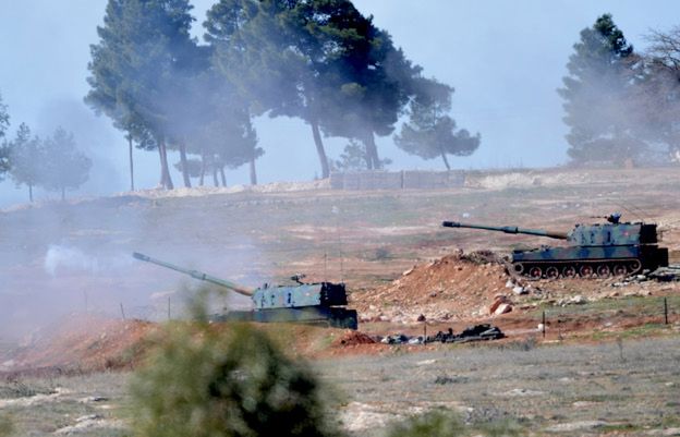 Telewizja NTV: turecka artyleria ostrzelała pozycje IS w Syrii. Erdogan: rozejm nie obejmuje całego terytorium