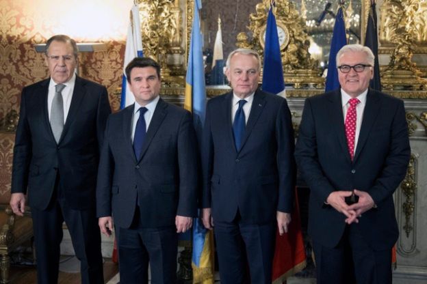 Paryskie rozmowy "normandzkiej czwórki" w sprawie Ukrainy bez przełomu
