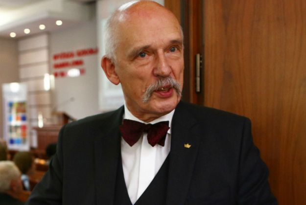 Janusz Korwin-Mikke: nieszczęście polega na tym, że Wałęsa zaprzeczał współpracy z SB