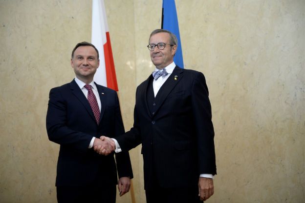 Wspólna konferencja prezydentów Polski i Estonii. "W Europie jest tylko jeden taki kraj"