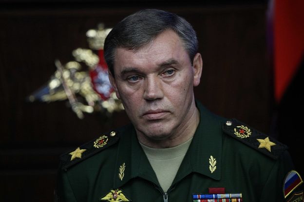 SBU: ideologiem wojny w Donbasie jest szef rosyjskiego sztabu Walerij Gierasimow