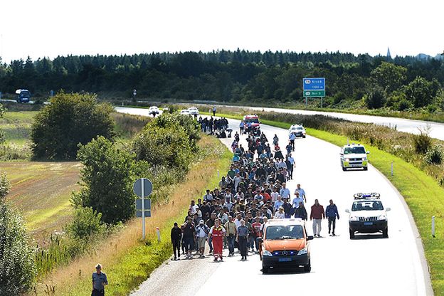 Wznowiono ruch drogowy między Niemcami a Danią wstrzymany z powodu uchodźców
