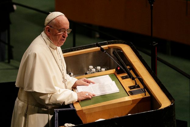 Papież Franciszek apeluje o reformę ONZ i przestrzega przed nadużyciami