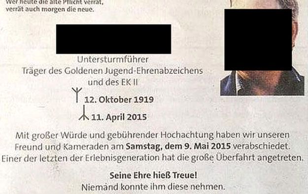 Austriacka gazeta przeprasza za nekrolog esesmana