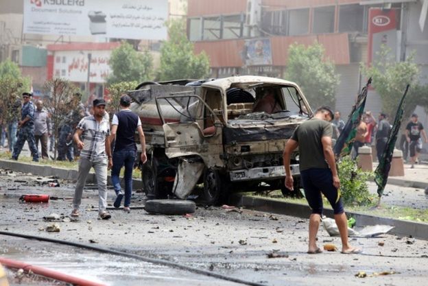 Zamach bombowy w Bagdadzie - 10 zabitych