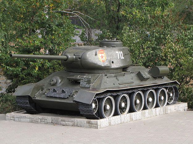 Udaremniona próba przemytu czołgu T-34