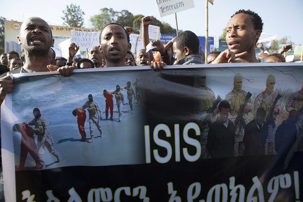 Etiopia: protest przeciwko zamordowaniu chrześcijan w Libii