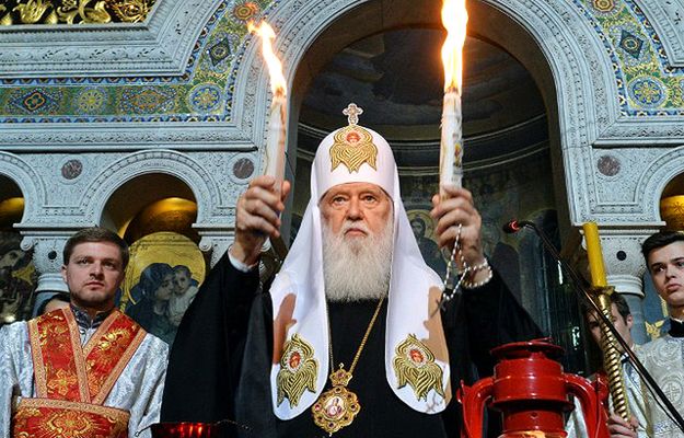 Patriarcha Kijowa Filaret prosi UE o misję pokojową na wschodzie Ukrainy
