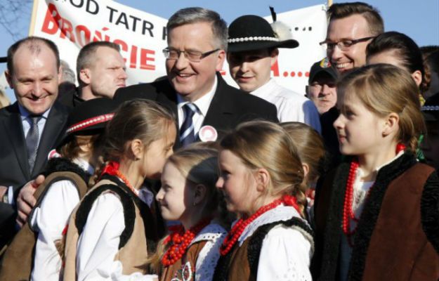 Bronisław Komorowski odwiedzi Podhale. Nie wszyscy są zadowoleni