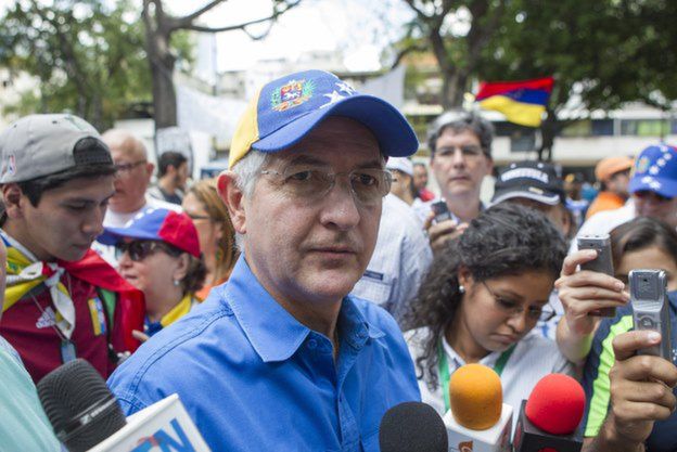 Opozycyjny burmistrz Caracas aresztowany