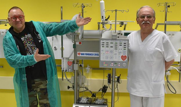 Sztuczne płuco-serce od WOŚP dla szpitala w Prokocimiu