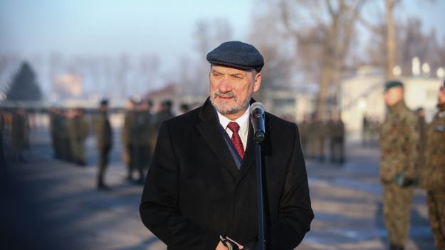 Minister Obrony Narodowej Antoni Macierewicz