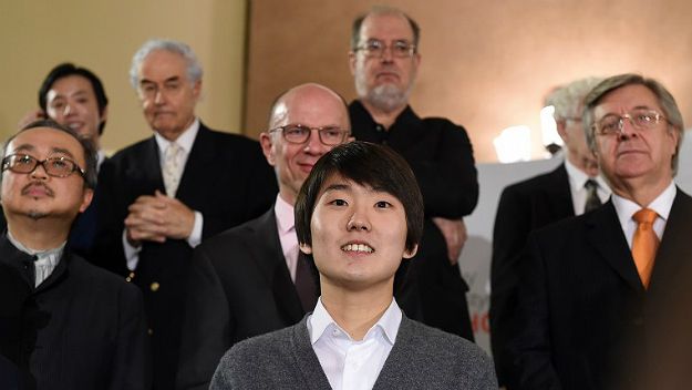 Zwycięzca Konkursu Chopinowskiego Seong-Jin Cho z jury