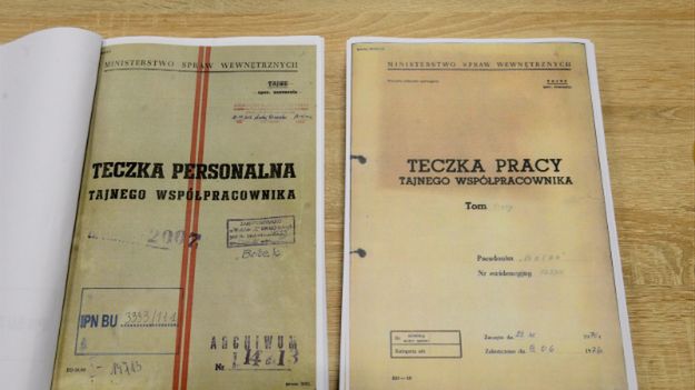Część dokumentów udostępnionych przez IPN