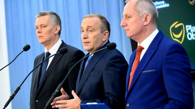 Tomasz Siemoniak, Grzegorz Schetyna, Sławomir Neumann.