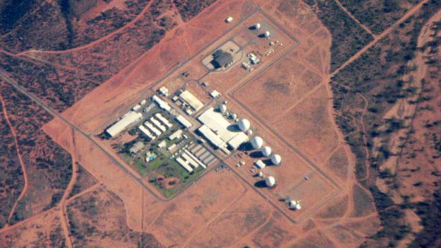 Jedna z instalacji globalnej sieci wywiadu elektronicznego ECHELON, powstałej przy udziale USA, Wielkiej Brytanii, Kanady, Australii i Nowej Zelandii
