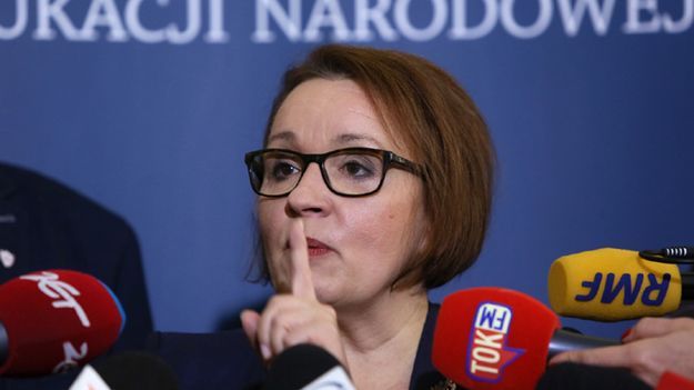 Szefowa MEN Anna Zalewska