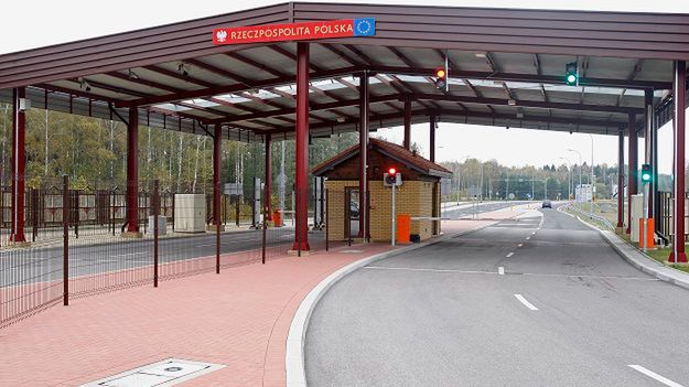 Zmodernizowane polsko-białoruskie przejście graniczne w Połowcach (Podlaskie