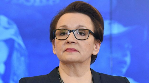 Min. edukacji Anna Zalewska